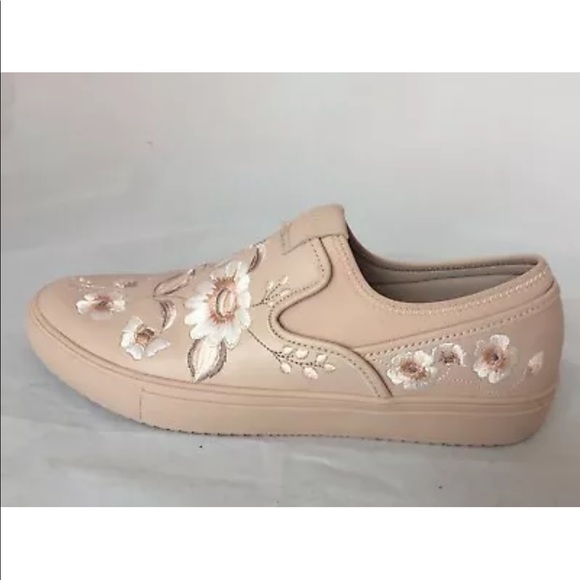 New Mark Mason Razor Cup Day C Pink Women Sneaker Embroidered 9 - Picture 1 of 12